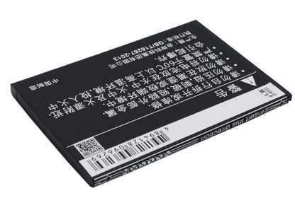 3.7V, 2100mAh, Li-ion Battery fits Oppo, Find 7, Find 7 Lite, 7.77Wh