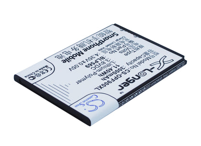 3.8V, 3000mAh, Li-Polymer Battery fits Oppo, Find 7, Find 7 Lite, 11.4Wh