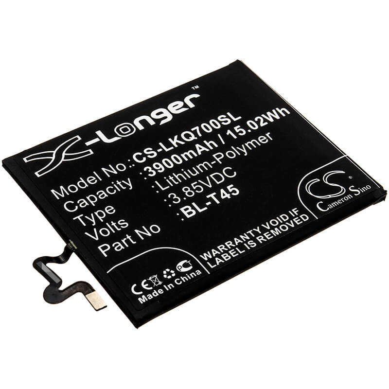 3.85V, 3900mAh, Li-Polymer Battery fits Lg, K50s, K50s 2019, 15.015Wh