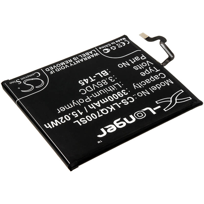 3.85V, 3900mAh, Li-Polymer Battery fits Lg, K50s, K50s 2019, 15.015Wh