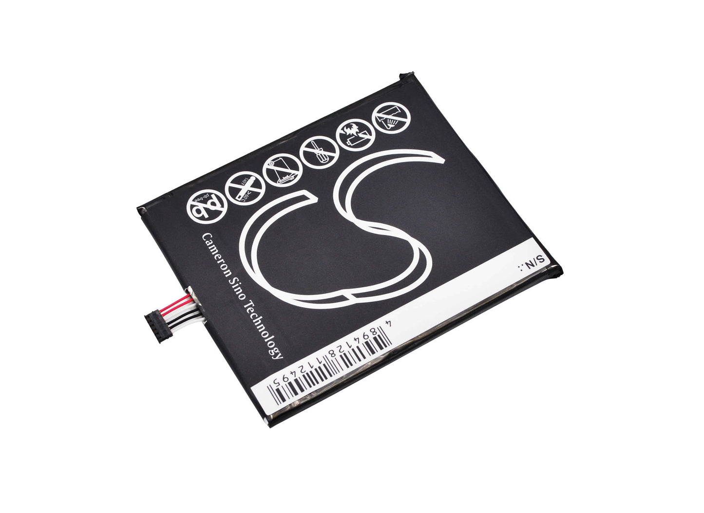 3.8V, 2800mAh, Li-Polymer Battery fits Tcl, Am-h200, I806, 10.64Wh