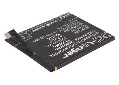 3.8V, 3050mAh, Li-Polymer Battery fits Lenovo, K910, K910e, 11.59Wh