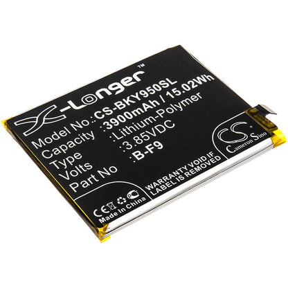 3.85V, 3900mAh, Li-Polymer Battery fits Bbk, Vivo Y95, 15.015Wh