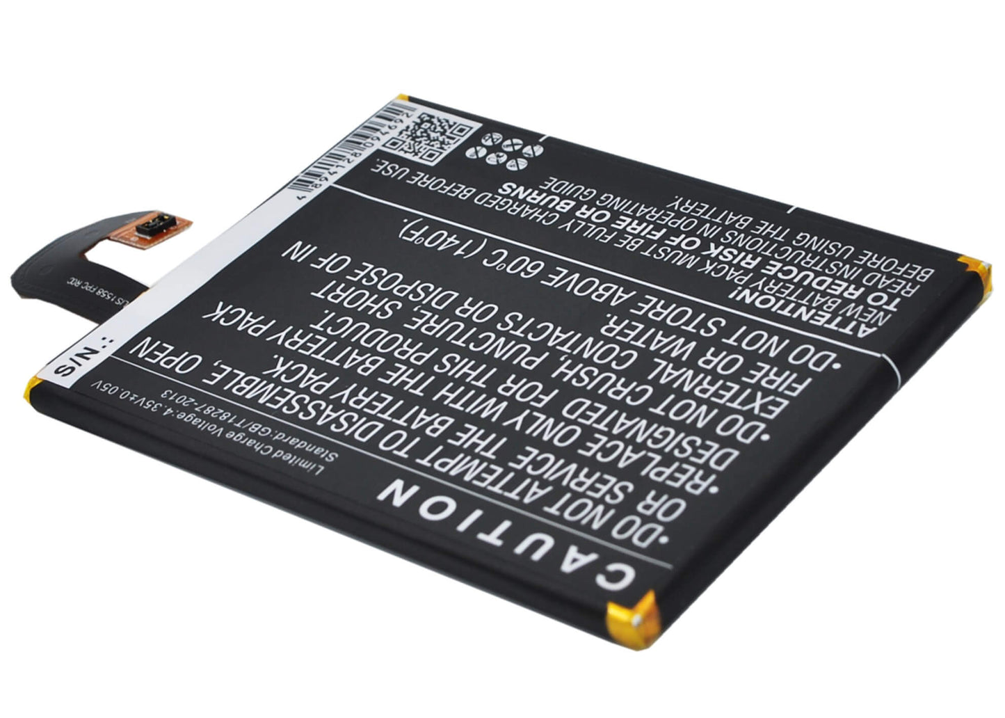 3.8V, 3100mAh, Li-Polymer Battery fits Sony Ericsson, D6616, D6633, 11.78Wh
