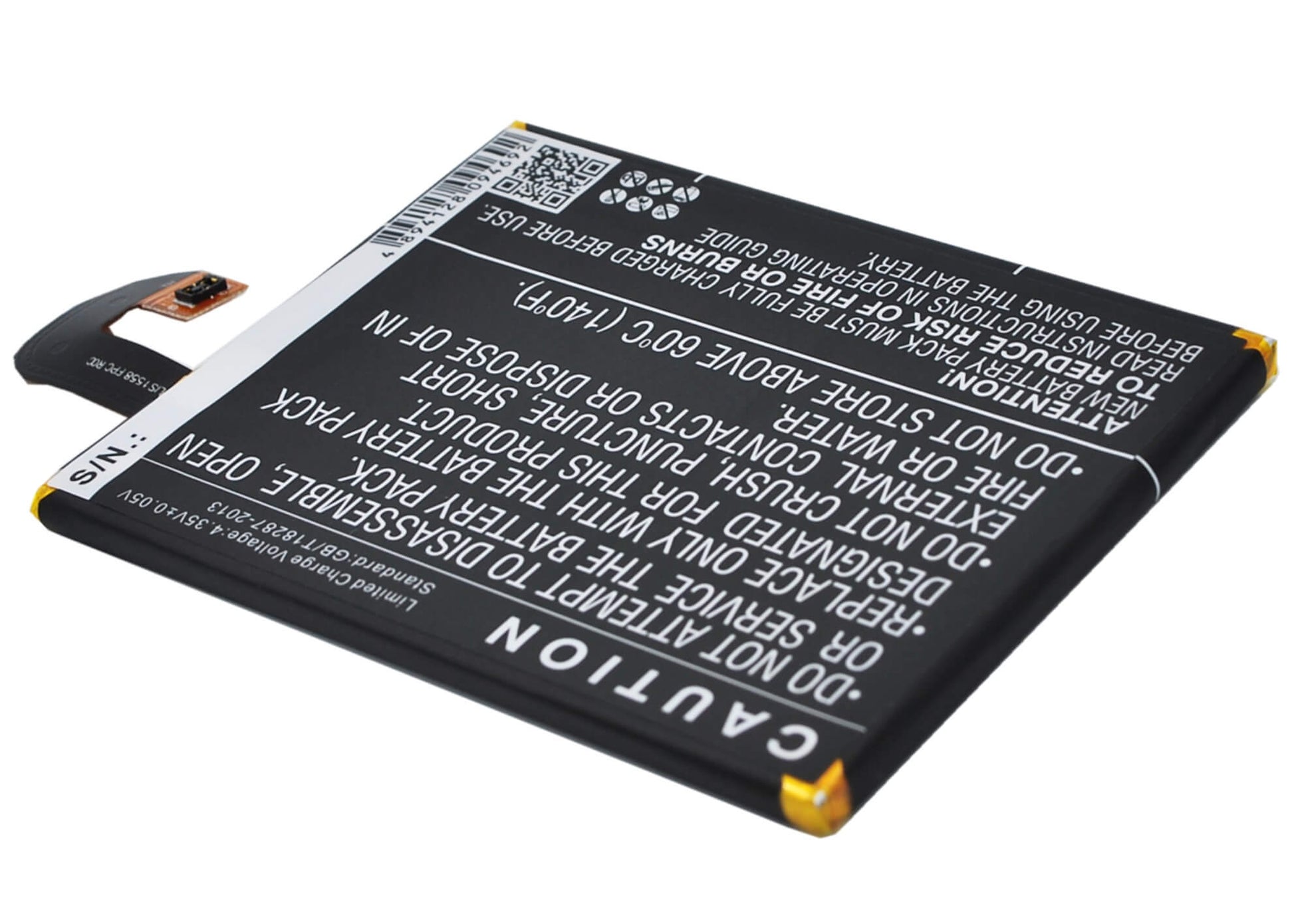 3.8V, 3100mAh, Li-Polymer Battery fits Sony Ericsson, D6616, D6633, 11.78Wh