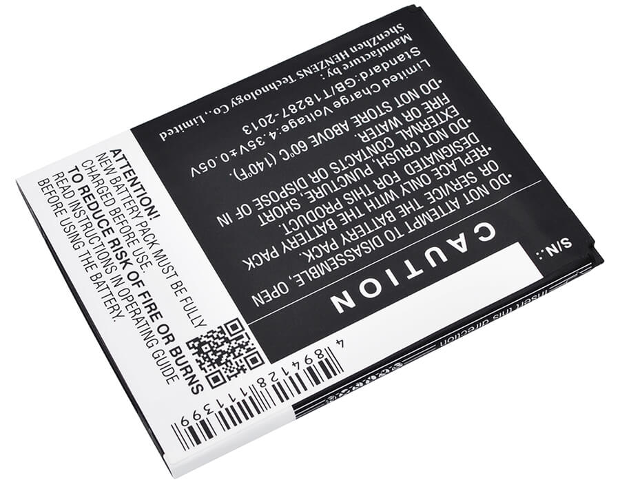 3.8V, 2800mAh, Li-Polymer Battery fits Archos, 53 Titanium, 10.64Wh