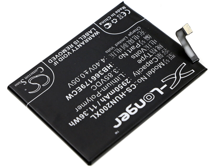 3.85V, 2950mAh, Li-Polymer Battery fits Huawei, Nova 2, Nova 2 Dual Sim, 11.3575Wh