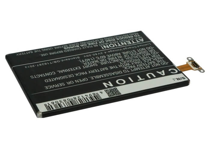 3.8V, 1800mAh, Li-Polymer Battery fits Htc, 601e, 601n, 6.84Wh