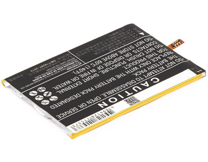 3.8V, 2300mAh, Li-Polymer Battery fits Gionee, F105, F105 Dual Sim, 8.74Wh