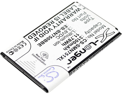 CS-SMN751XL, Mobile, Smartphone 3.8V, 3100mAh, Li-ion Battery fits Samsung, Galaxy Note 3 Mini, Galaxy Note 3 Neo, 11.78Wh