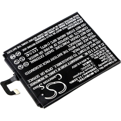 3.85V, 3000mAh, Li-Polymer Battery fits Xiaomi, Mi Note 3, Note 3, 11.55Wh
