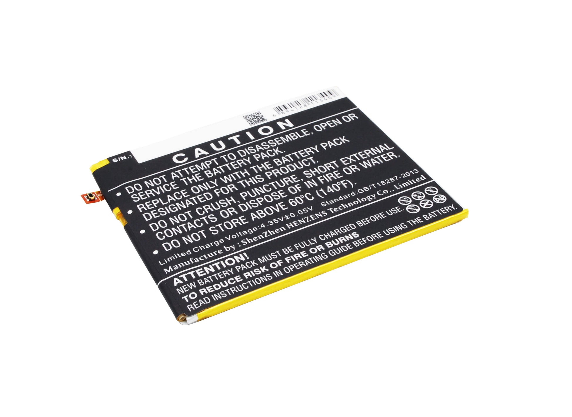 3.8V, 2600mAh, Li-Polymer Battery fits Infocus, M535, M680, 9.88Wh