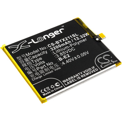 3.85V, 3200mAh, Li-Polymer Battery fits Vivo, X21i, X21i Dual Sim, 12.32Wh