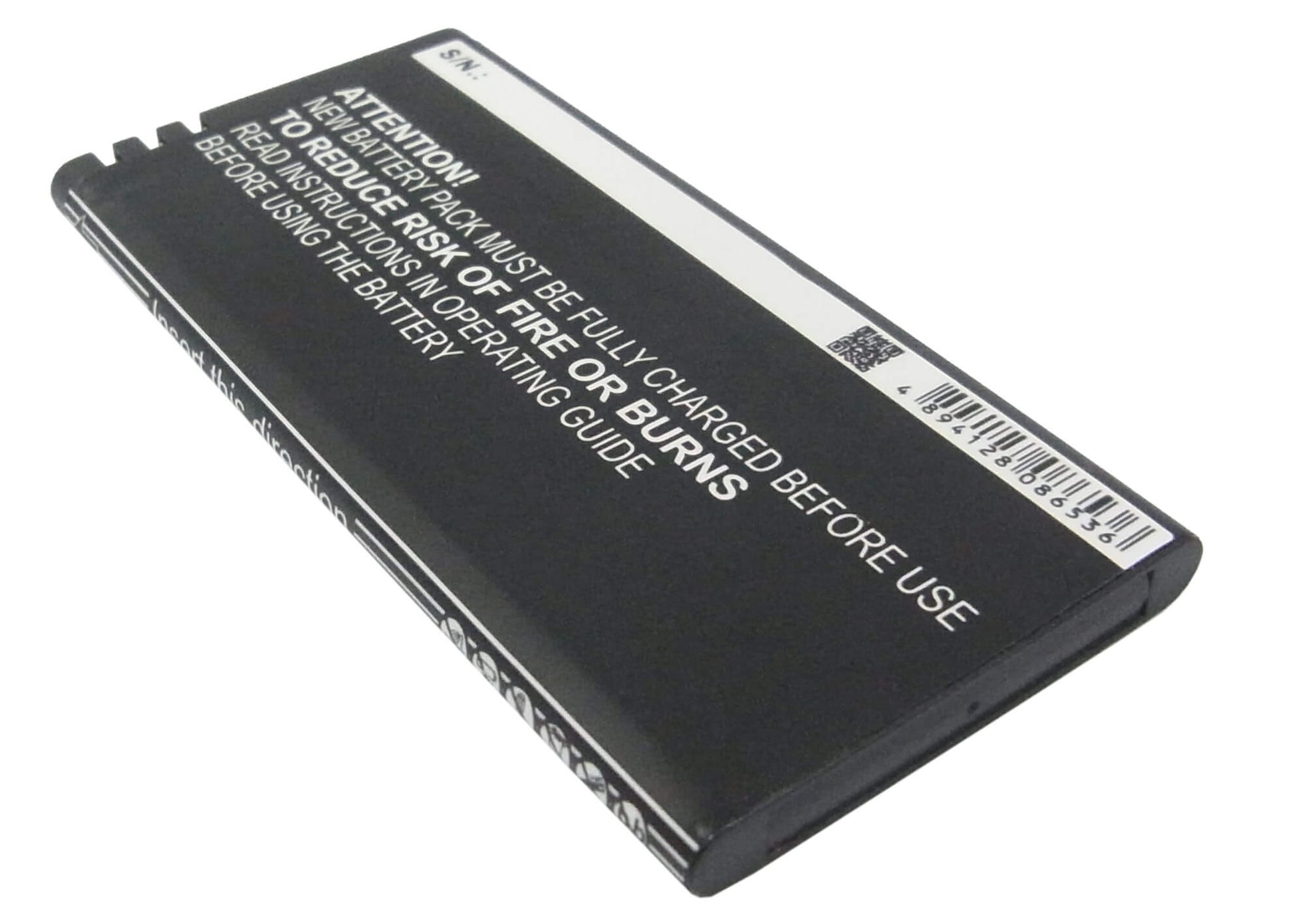 3.7V, 1650mAh, Li-ion Battery fits Nokia, Lumia 630, Lumia 630 Dual Sim, 6.105Wh