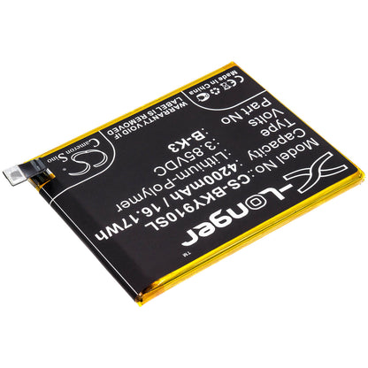 3.85V, 4200mAh, Li-Polymer Battery fits Vivo, V1945a, V1945t, 16.17Wh