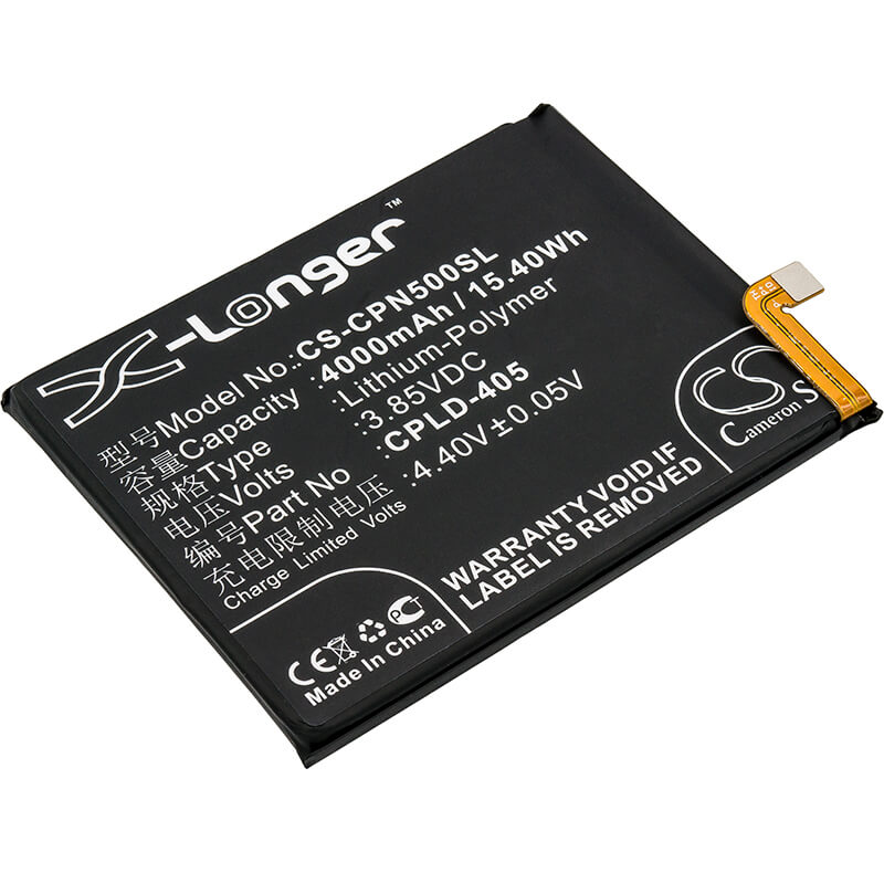 3.85V, 4000mAh, Li-Polymer Battery fits Coolpad, Note 5, Note 5 Td-lte, 15.4Wh