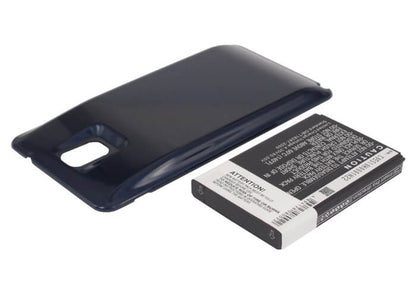 Blue, 3.8V, 6400mAh, Li-ion Battery fits Samsung, Galaxy Note 3, Galaxy Note Iii, 24.32Wh