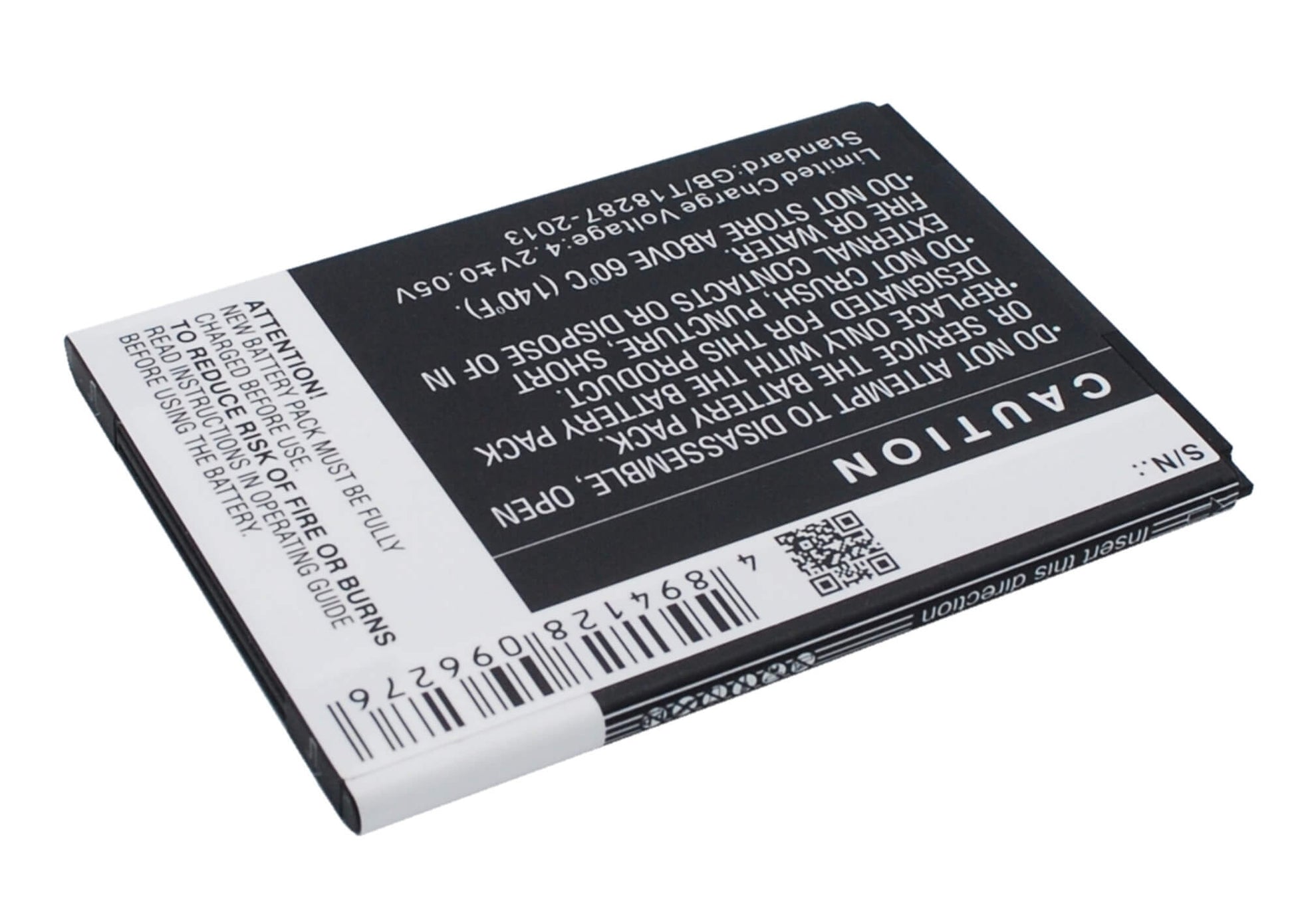 3.7V, 2000mAh, Li-ion Battery fits Archos, 50 Neon, 50 Neon 4g, 7.4Wh
