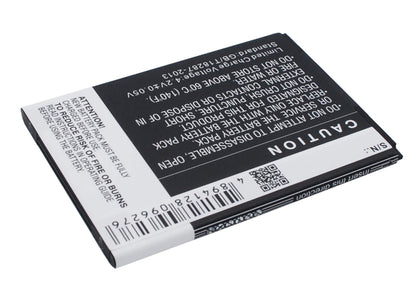 3.7V, 2000mAh, Li-ion Battery fits Archos, 50 Neon, 50 Neon 4g, 7.4Wh