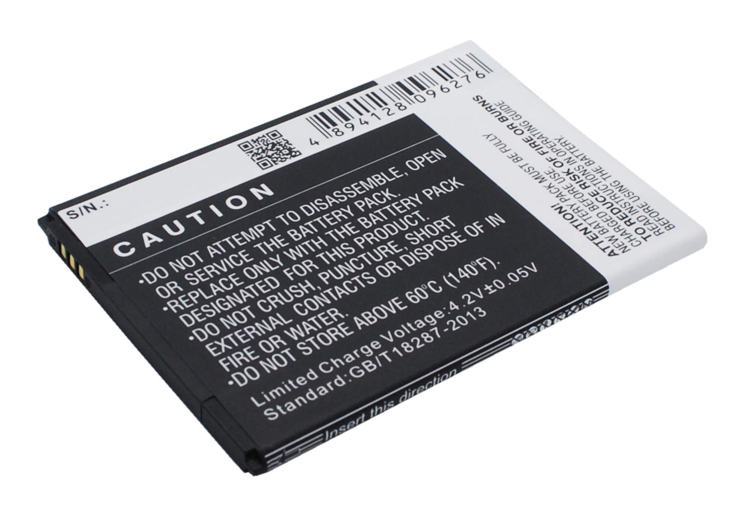 3.7V, 2000mAh, Li-ion Battery fits Gsmart, Mika M2, 7.4Wh