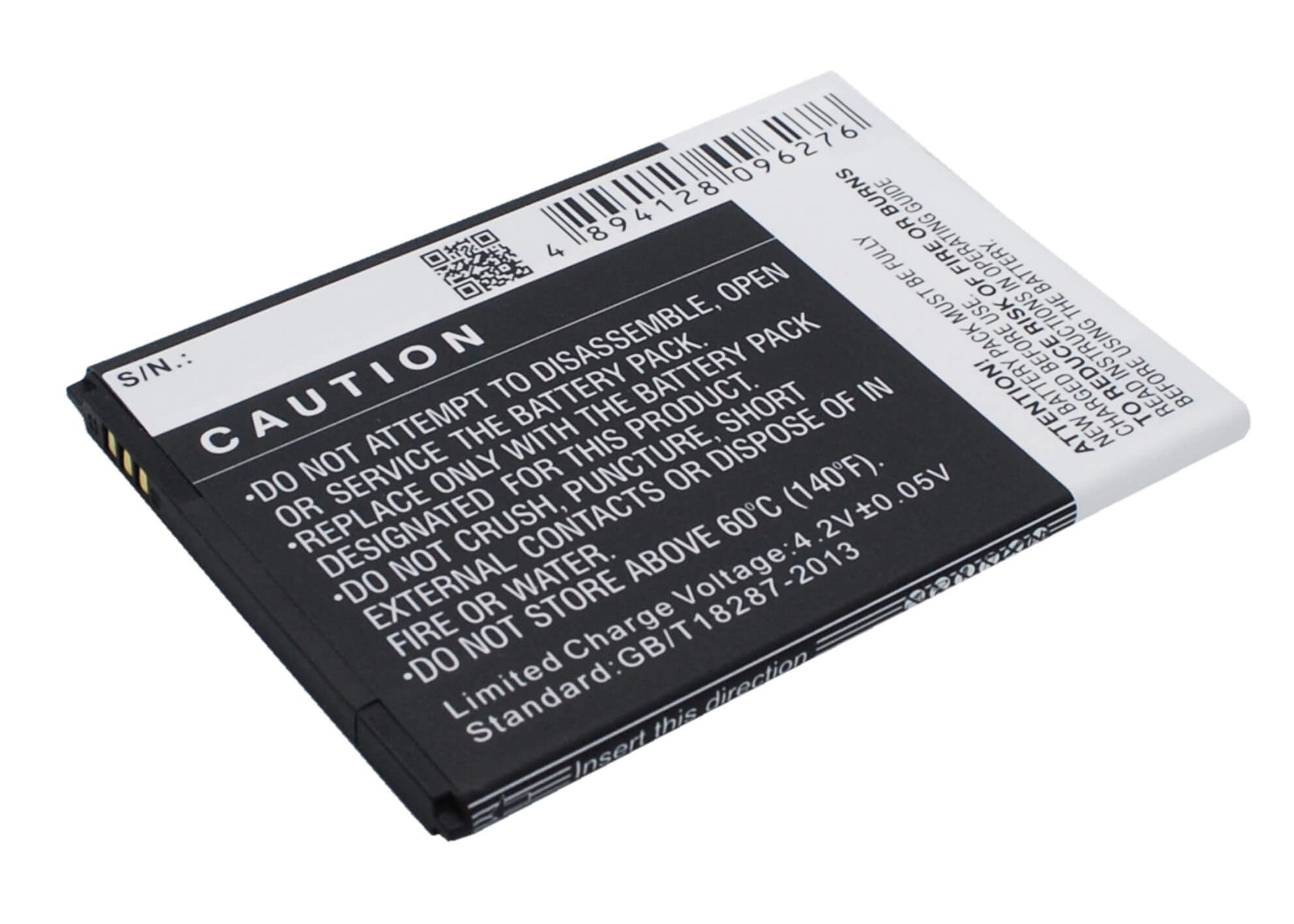3.7V, 2000mAh, Li-ion Battery fits Gsmart, Mika M2, 7.4Wh