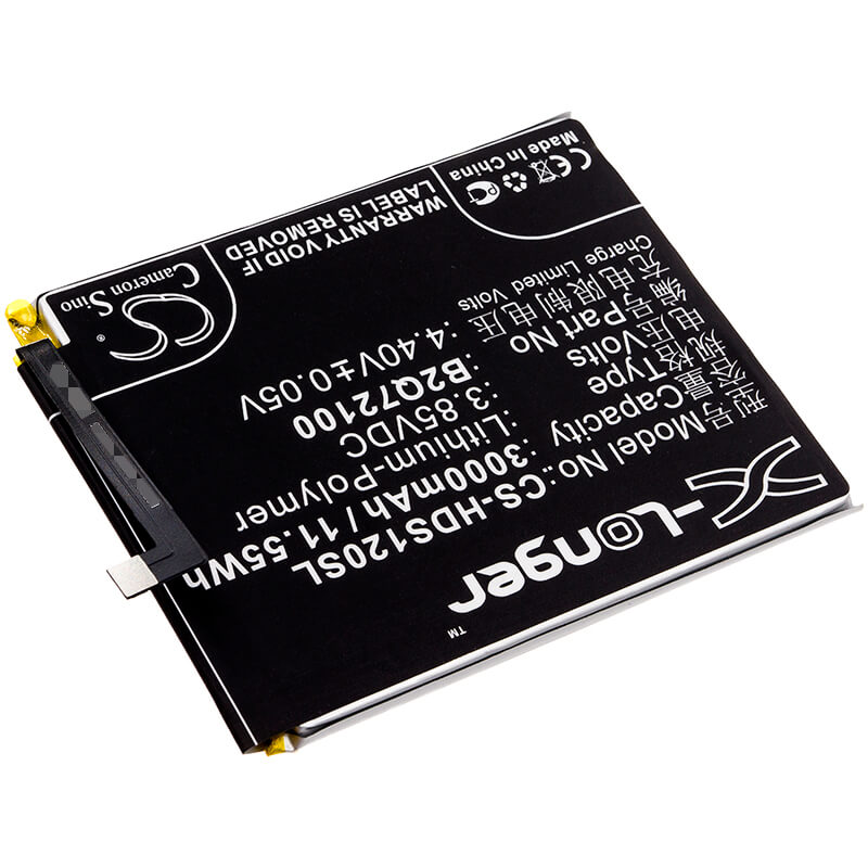 3.85V, 3000mAh, Li-Polymer Battery fits Htc, Desire 12s, Desire 12s Global Dual Sim, 11.55Wh