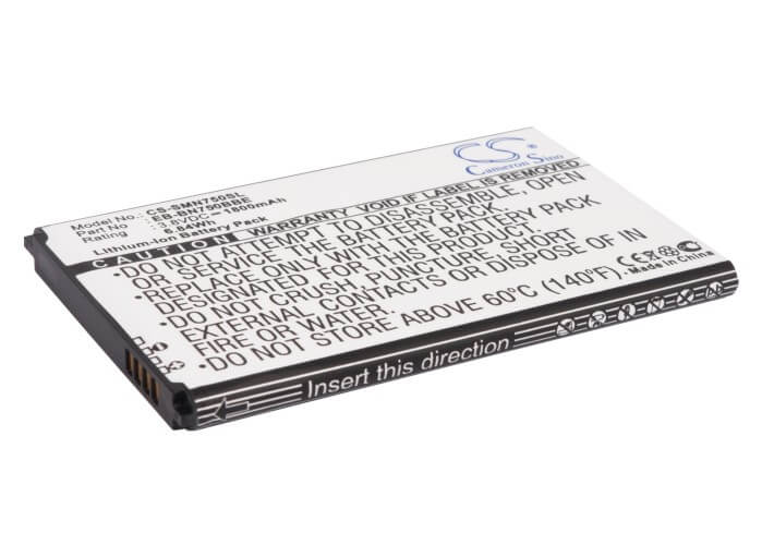 3.8V, 1800mAh, Li-ion Battery fits Samsung, Galaxy Note 3 Mini, Galaxy Note 3 Neo, 6.84Wh
