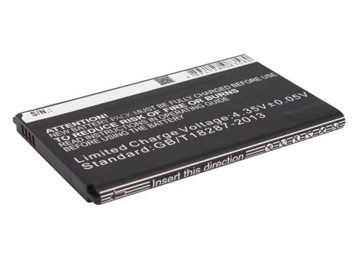 3.8V, 1800mAh, Li-ion Battery fits Samsung, Galaxy Note 3 Mini, Galaxy Note 3 Neo, 6.84Wh