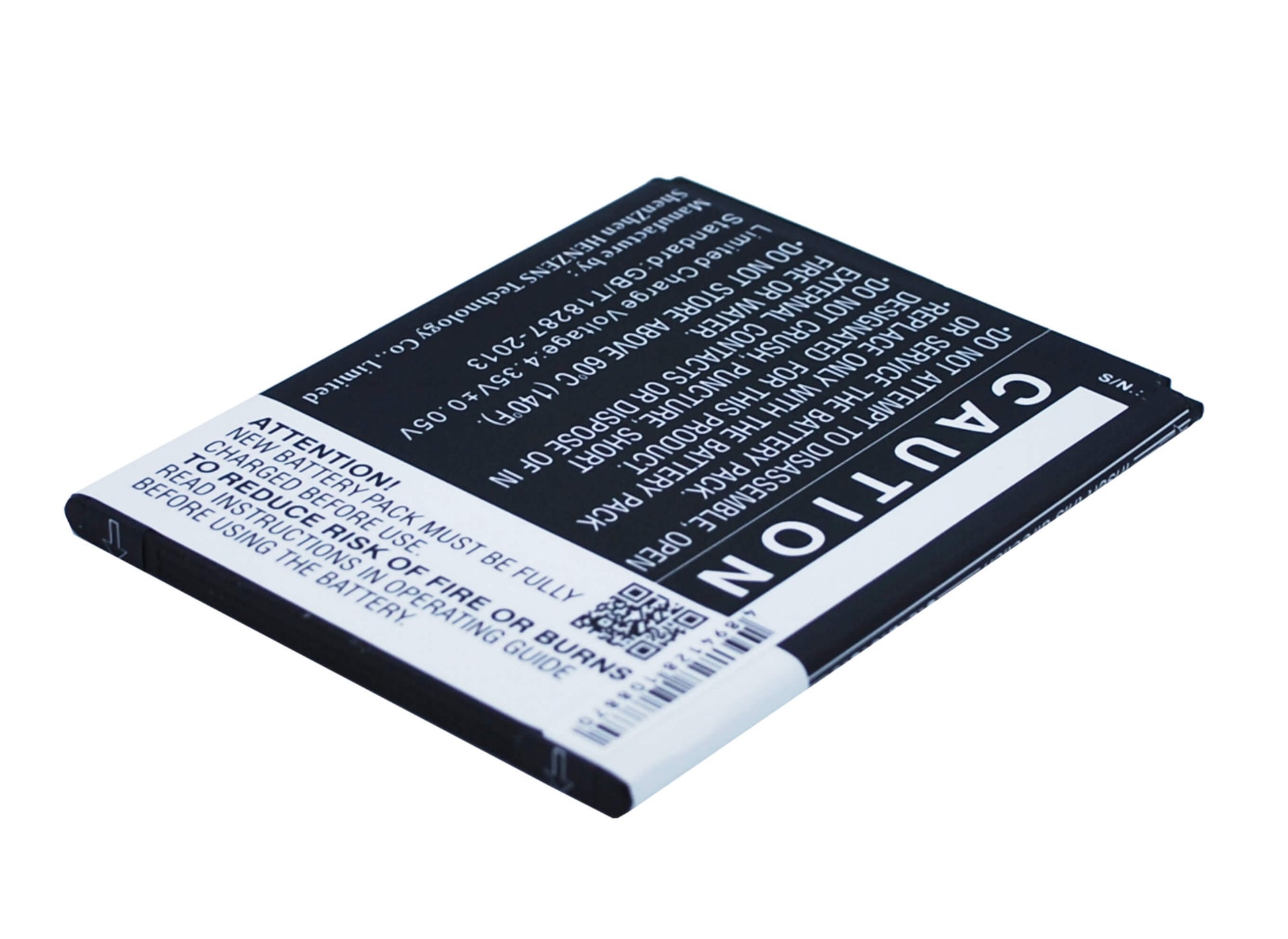 3.8V, 2500mAh, Li-ion Battery fits Wiko, N300, Slide, 9.5Wh