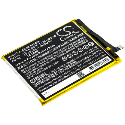 3.85V, 2800mAh, Li-Polymer Battery fits Blu, V0310ww, Vivo Xi Plus, 10.78Wh