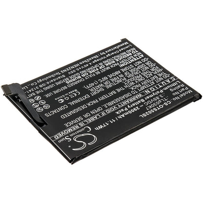 3.85V, 2900mAh, Li-Polymer Battery fits Alcatel, 1s, Ot-5024d, 11.165Wh