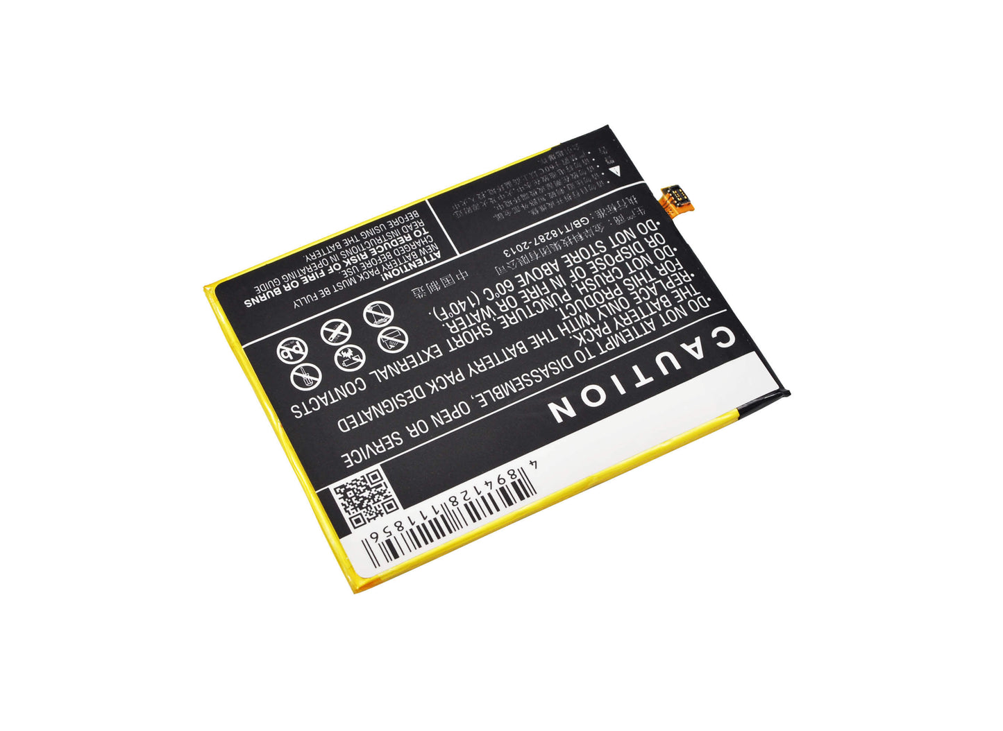 3.8V, 2000mAh, Li-Polymer Battery fits Ebest, U5482, 7.6Wh