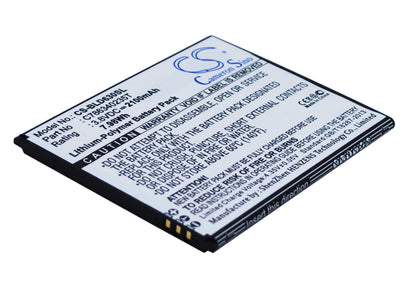 3.8V, 2100mAh, Li-Polymer Battery fits Blu, D630l, D630u, 7.98Wh