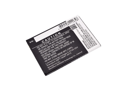 3.7V, 2000mAh, Li-ion Battery fits Archos, 50b Neon, Neon 50b, 7.4Wh