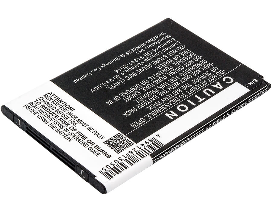 3.85V, 2700mAh, Li-ion Battery fits Lg, Grace, Harmony, 10.395Wh