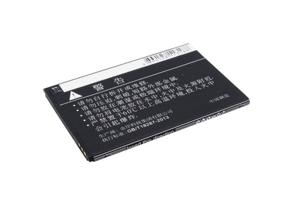 3.8V, 2000mAh, Li-ion Battery fits Zte, Blade L3, 7.6Wh