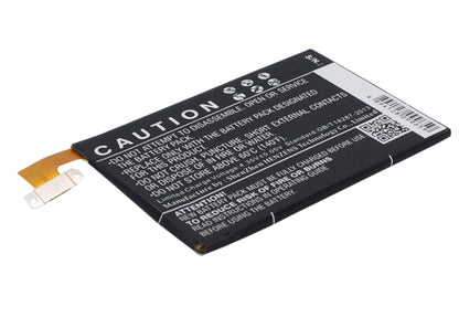3.8V, 2100mAh, Li-Polymer Battery fits Htc, 0p6b640, 0p8b200, 7.98Wh
