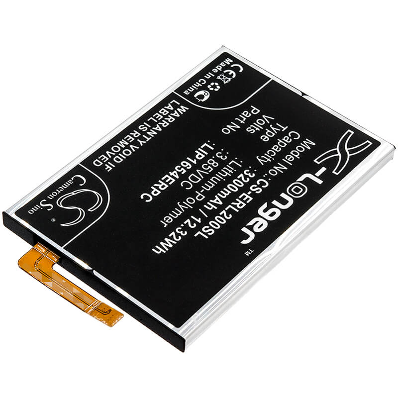 3.85V, 3200mAh, Li-Polymer Battery fits Sony, H3113, H3311, 12.32Wh