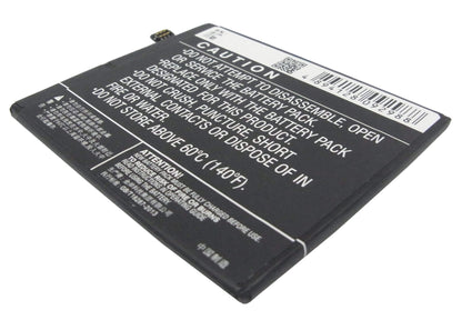 3.8V, 2400mAh, Li-Polymer Battery fits Oppo, R1, R1k, 9.12Wh