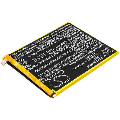 3.85V, 2900mAh, Li-Polymer Battery fits Lenovo, K350t, K5, 11.165Wh