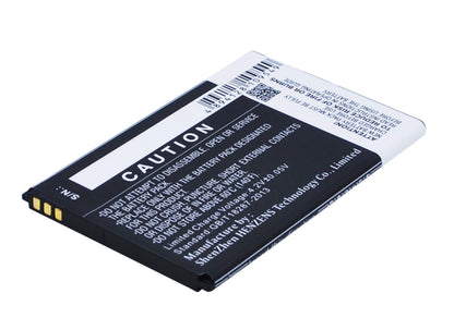 3.7V, 1800mAh, Li-ion Battery fits Wiko, Lenny 2, Lenny 3, 6.66Wh