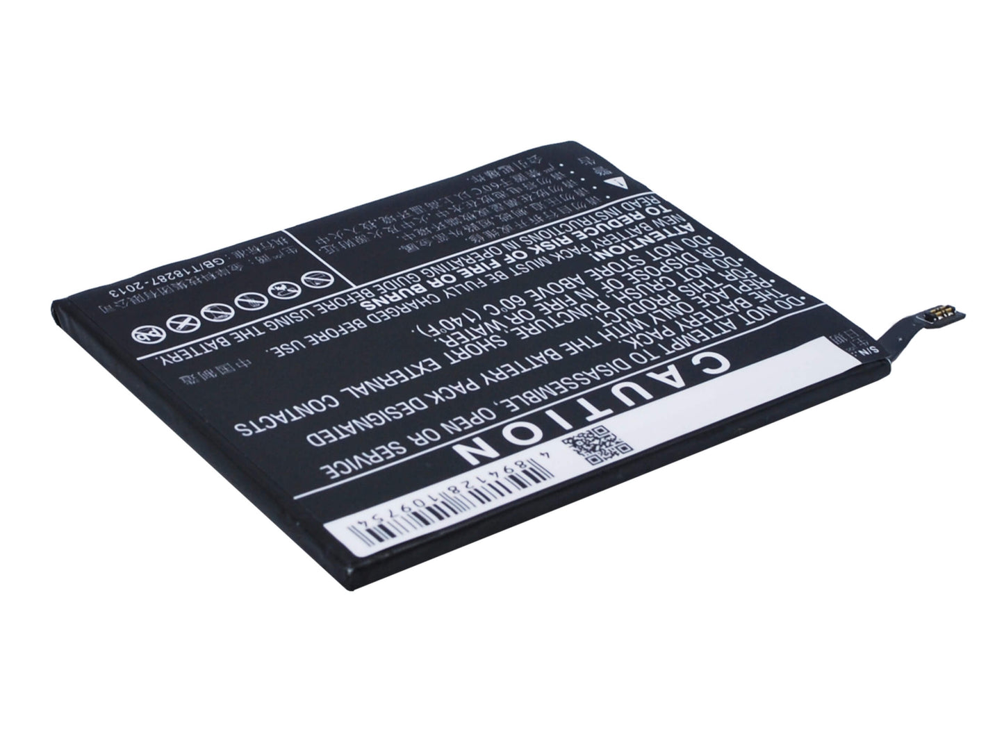 3.85V, 3000mAh, Li-Polymer Battery fits Xiaomi, Mi Note Pro, 11.55Wh