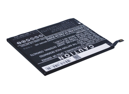 3.85V, 3000mAh, Li-Polymer Battery fits Xiaomi, Mi Note Pro, 11.55Wh