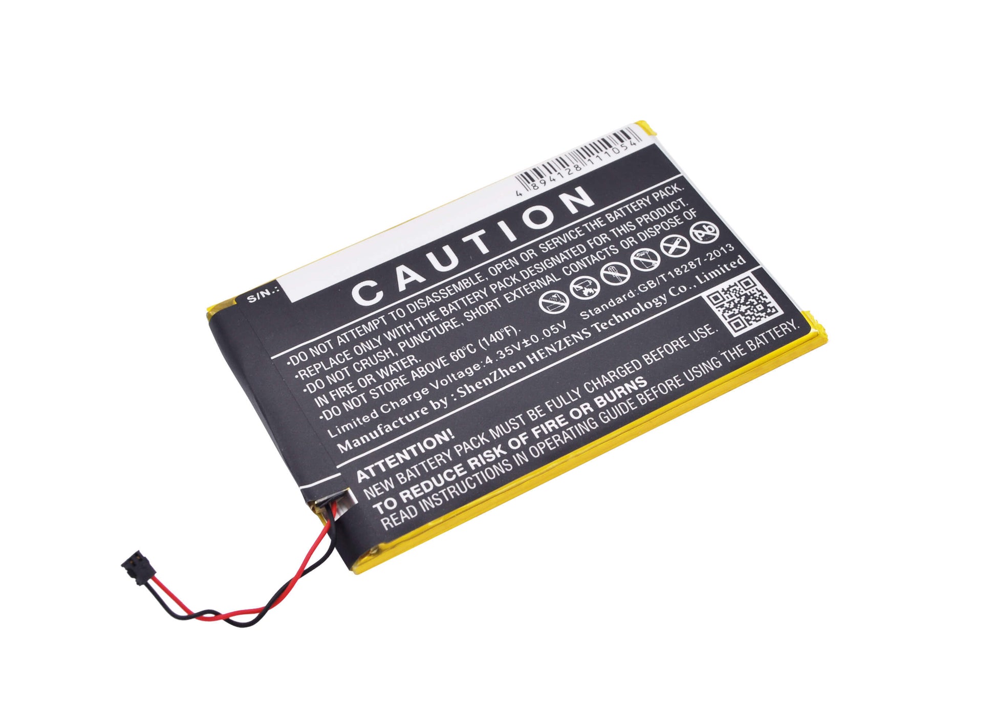 3.8V, 2300mAh, Li-Polymer Battery fits Motorola, Moto G 2015, Moto G 3rd Gen, 8.74Wh