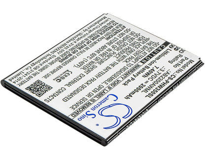 3.7V, 2000mAh, Li-ion Battery fits Philips, W3500, W3509, 7.4Wh