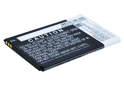 3.7V, 1800mAh, Li-ion Battery fits Blu, D030, D030l, 6.66Wh
