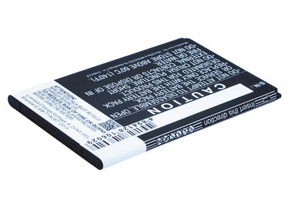 3.7V, 1800mAh, Li-ion Battery fits Blu, D030, D030l, 6.66Wh