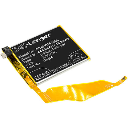3.85V, 4400mAh, Li-Polymer Battery fits Vivo, Iqoo Pro, Iqoo Pro 5g, 16.94Wh
