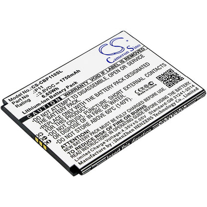 3.8V, 1750mAh, Li-ion Battery fits Cubot, P11, 6.65Wh