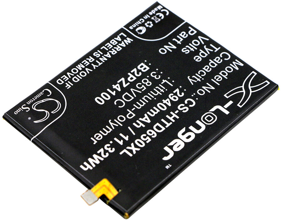3.85V, 2940mAh, Li-Polymer Battery fits Htc, 99hall015-00, Desire 650 4g, 11.319Wh